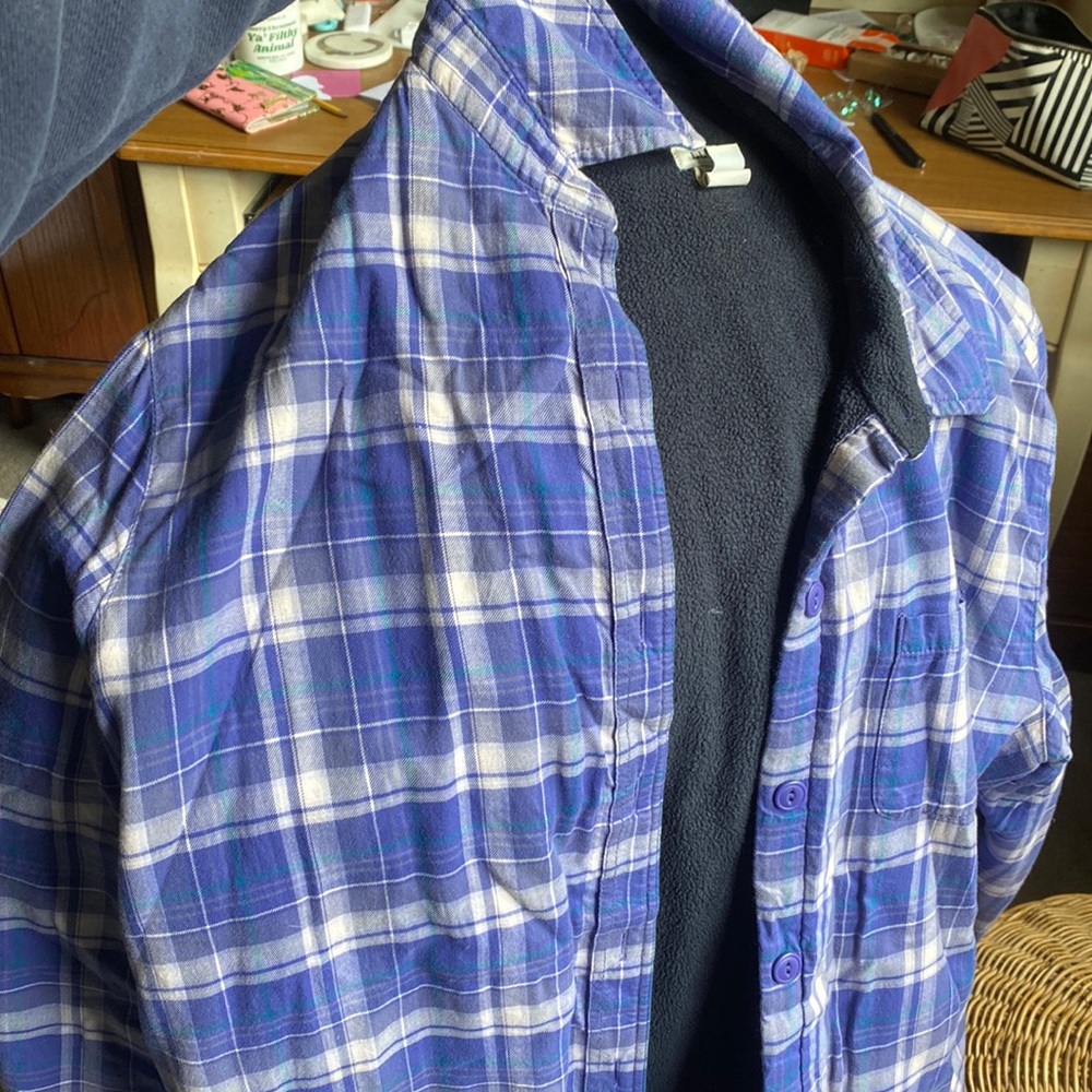 L.L. Bean Fleece lined Flannel